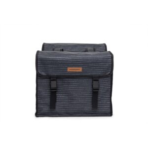 Dubele Fietstas/ Fietstas Fiori Double Nomi Black